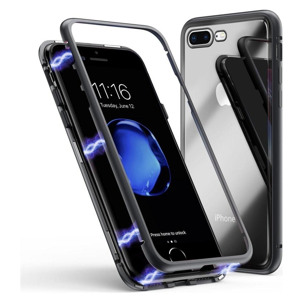 G-Case Apple iPhone 7 Plus Aluminium Magnetic Glass Backcover Hülle (Apple iPhone 7 Plus) (00024516)