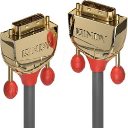 LINDY 36215 - Kabel Monitor DVI-D Single Link 10,0 m