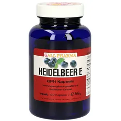 Heidelbeer E 400 mg Kapseln 120 St
