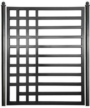 ALEKO Modern Kyiv Style Garden Steel Pedestrian Gate