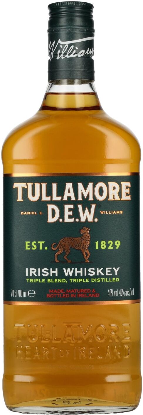 Tullamore Dew Tullamore D.E.W. Irish Whiskey SQUARE 40% Vol. 0,7l