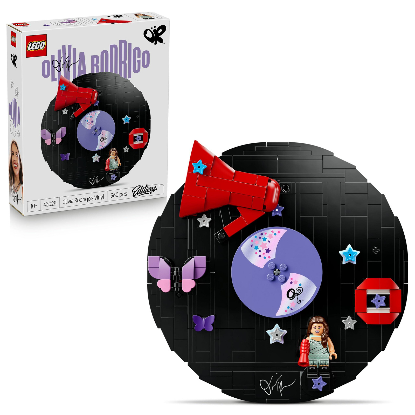 Vinylplaat met Olivia Rodrigo