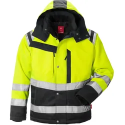 Warnschutz Winterjacke "4043 PP" - XL - gelb/schwarz