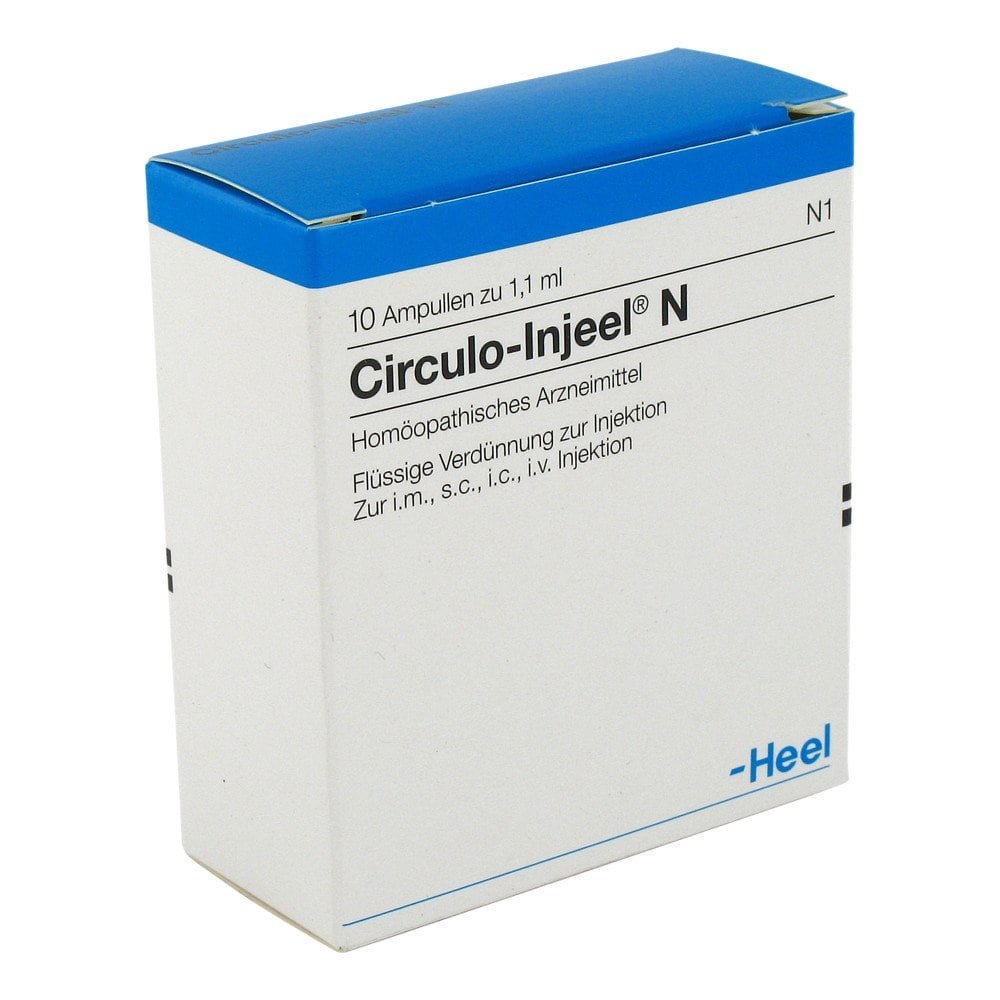 Biologische Heilmittel Heel GmbH Circulo Injeel N Ampullen 01675071