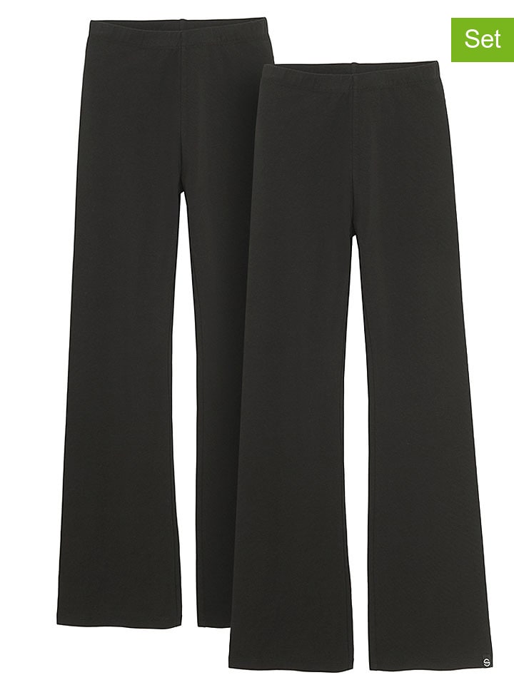 COOL CLUB 2er-Set: Schlagleggings in Schwarz - 104