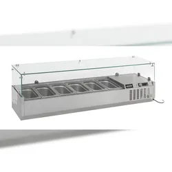 CombiSteel Aufsatzvitrine 1/4 Gn X 6