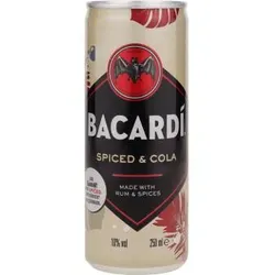 Bacardi Spiced & Cola Mixgetränk 10% Vol. 250ml