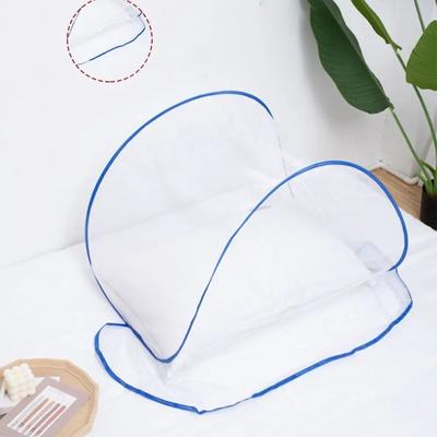 Uplift Picks Portable Pop Up Mini Mosquito Net Head Face Protective Cover blue