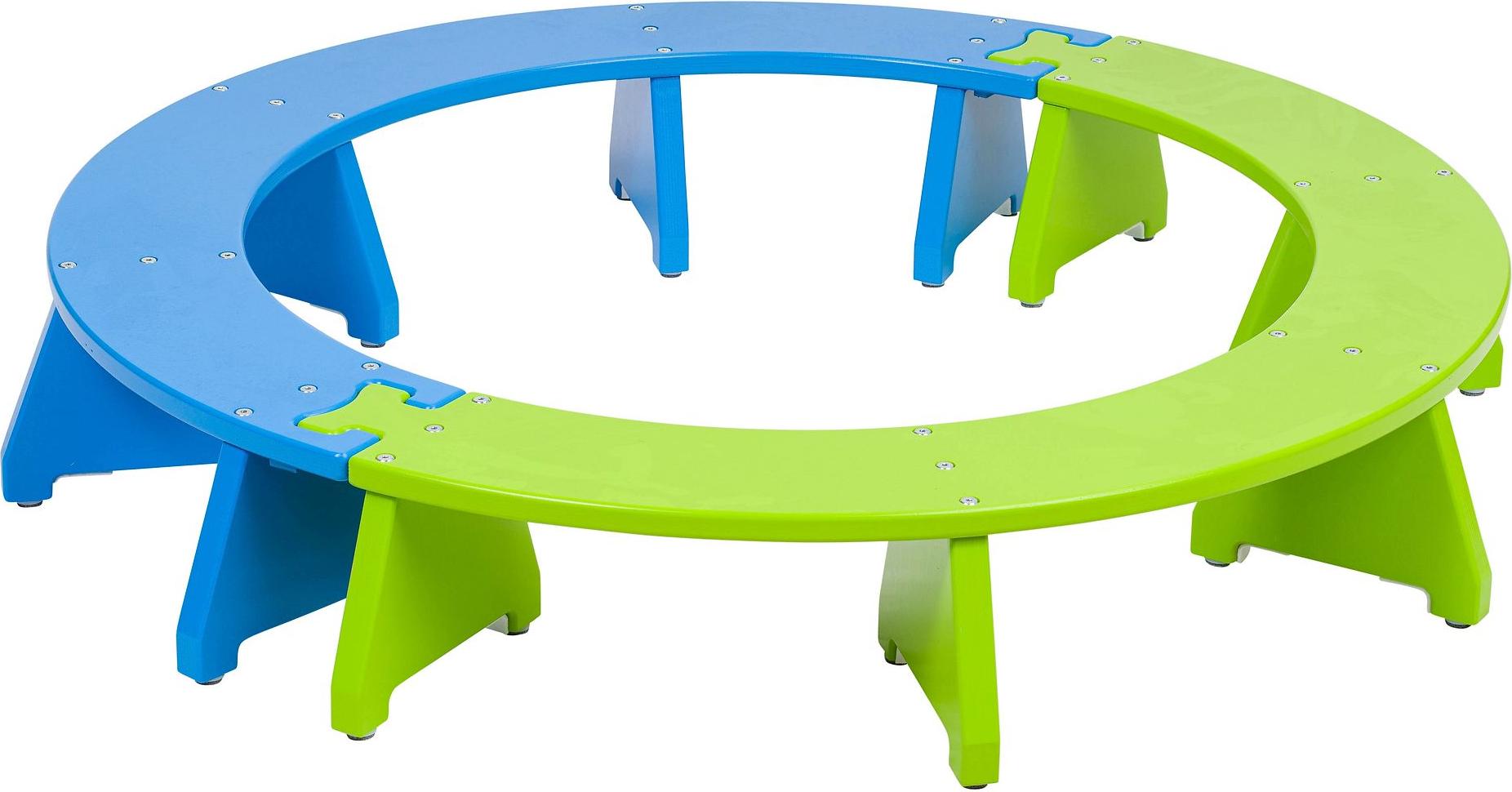 Sport-Thieme Turnbank "Puzzle", Halbkreis-Elemente