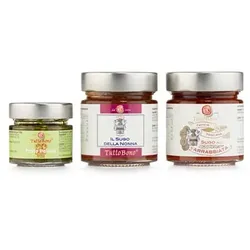 TUTTOBONO® Die bekanntesten Italiener, Nudelsoßen 3 versch. Sorten Inhalt 504g