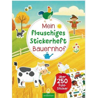 Mein flauschiges Stickerheft – Bauernhof, Taschenbuch von , arsedition, 978-3-8458-6003-9