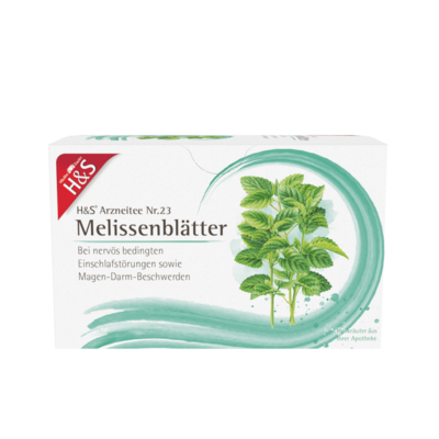H&S Tee - Gesellschaft mbH & Co. H&S Melissenblätter Filterbeutel 20X1.5 g 02070499