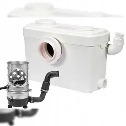 WC Hebeanlage, Fäkalienpumpe, Dusche Waschbecken mit Zerkleinerer 600W