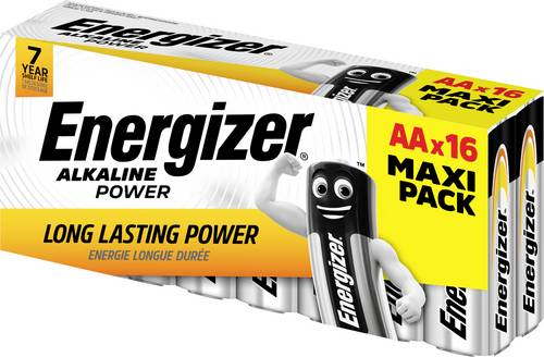 Energizer Power LR06 Mignon (AA)-Batterie Alkali-Mangan 1.5V 16St.