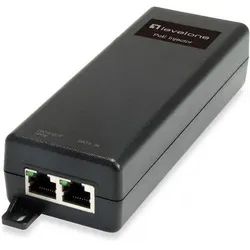 LevelOne POI-2002 PoE-Adapter Fast Ethernet 52V (802.3af (PoE), 15.40 W), PoE Injector