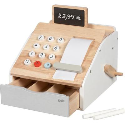 Kaufmannsladenkasse mit Geräusch beim Öffnen