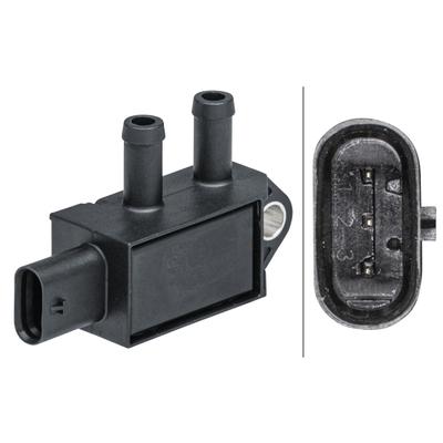 HELLA Sensor, Abgasdruck 6PP 009 403-221 für MAN SEAT