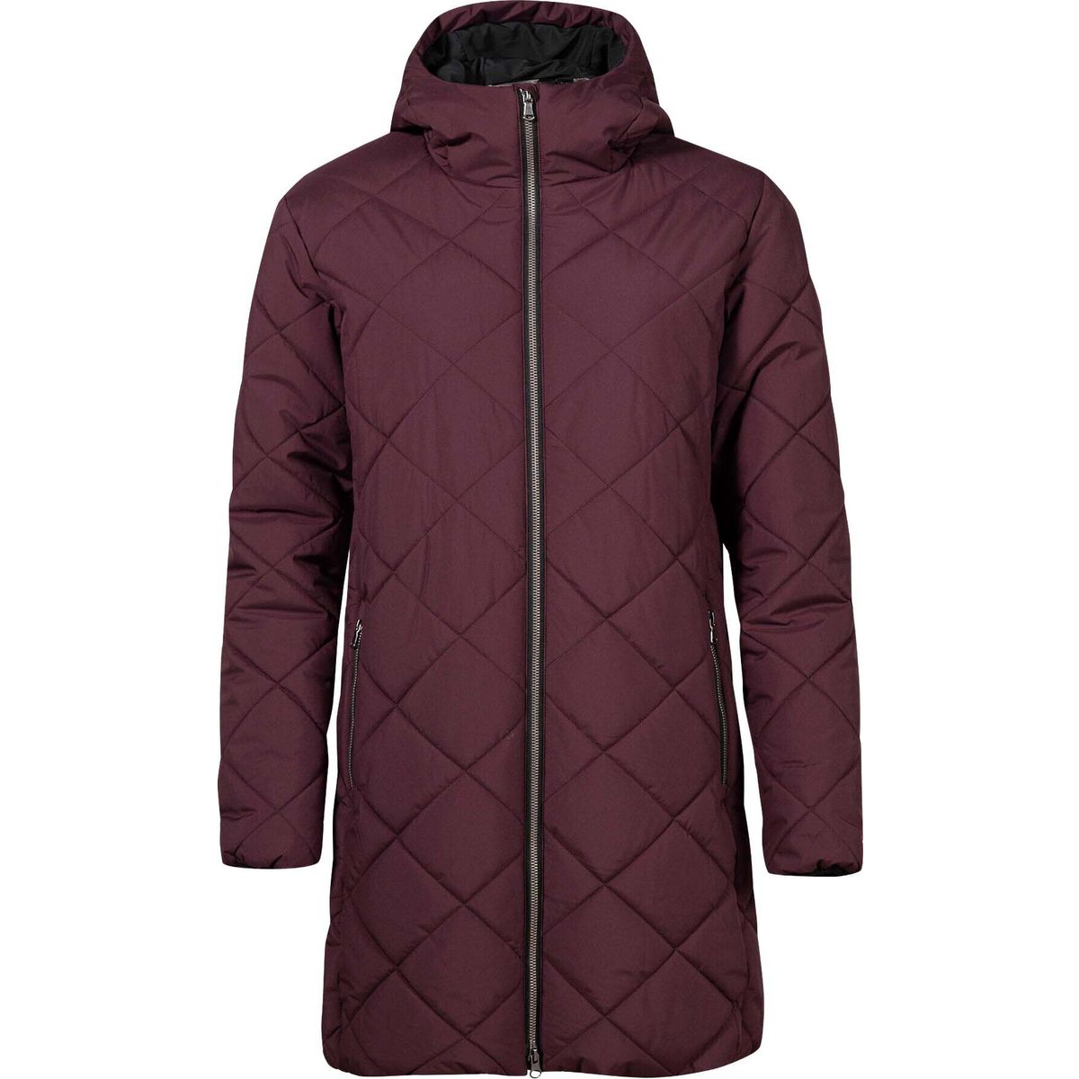 Halti Haapa W Insulated Parka Jacket fudge maroon red (C68) 38 065-0575-C68-38