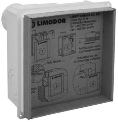 LIMODOR Einbaukasten compact/H 80100 242 x 242 x 100mm)