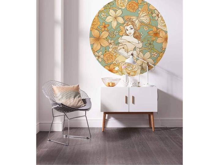 Vlies Fototapete Belle Spirit of Autumn 125 x 125cm Multicolor