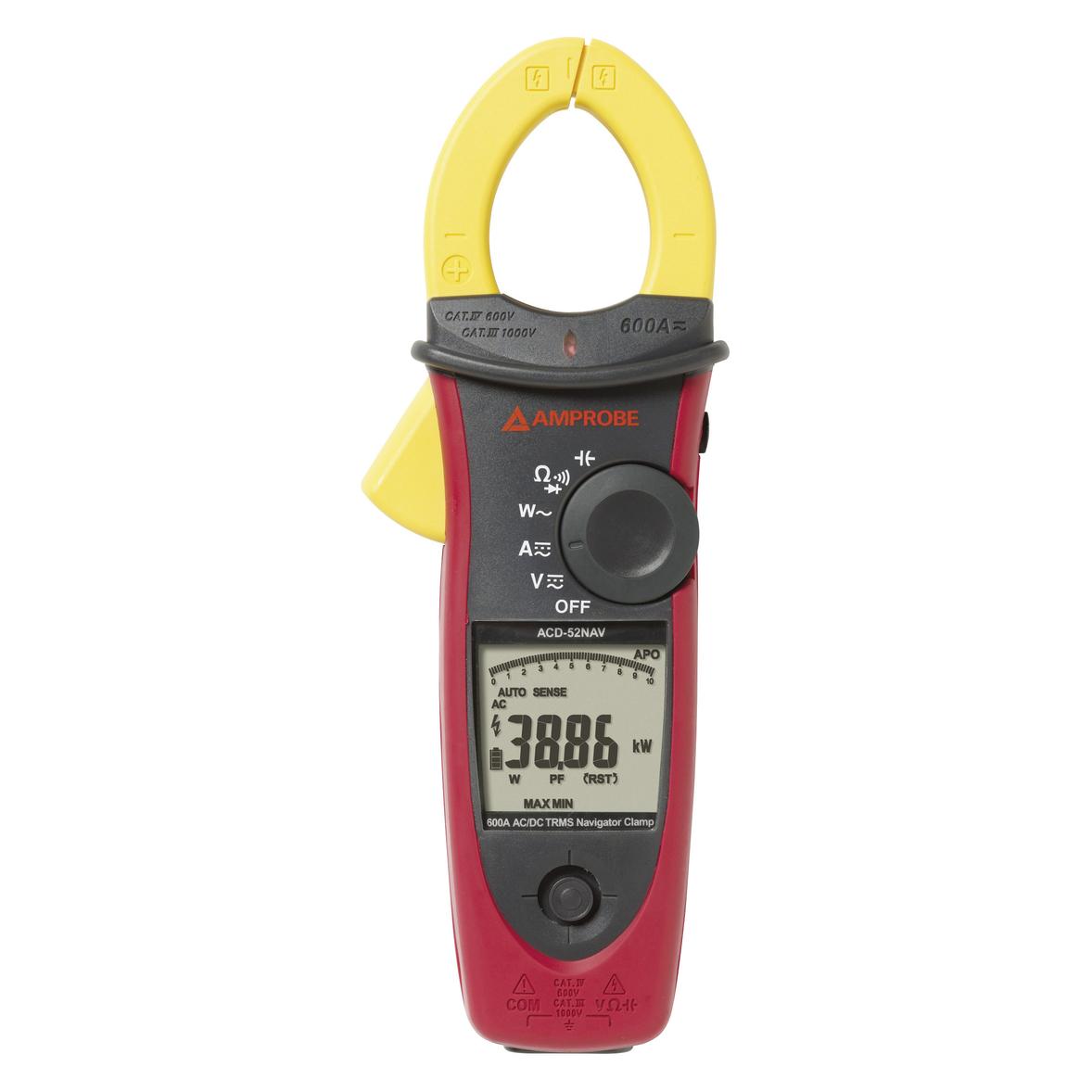 Beha Amprobe Hand-Multimeter, Stromzange di (CAT III 1000V, CAT IV 600V, Hand-Multimeter) (3729961)