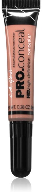 L.A. Girl Cosmetics HD Pro. Conceal liquid concealer shade Peach 8 g