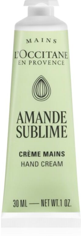 L’Occitane Amande Sublime Hand Cream crème mains 30 ml