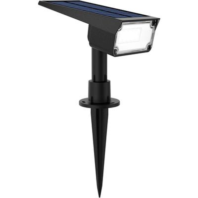 Gartenleuchte LUXFORM "Luxform Solar Areg", schwarz, B:15,5cm H:31cm L:93cm, Leuchten, Gartenleuchte, Gartenleuchte, Solarenergie, Smarthome, kabellos