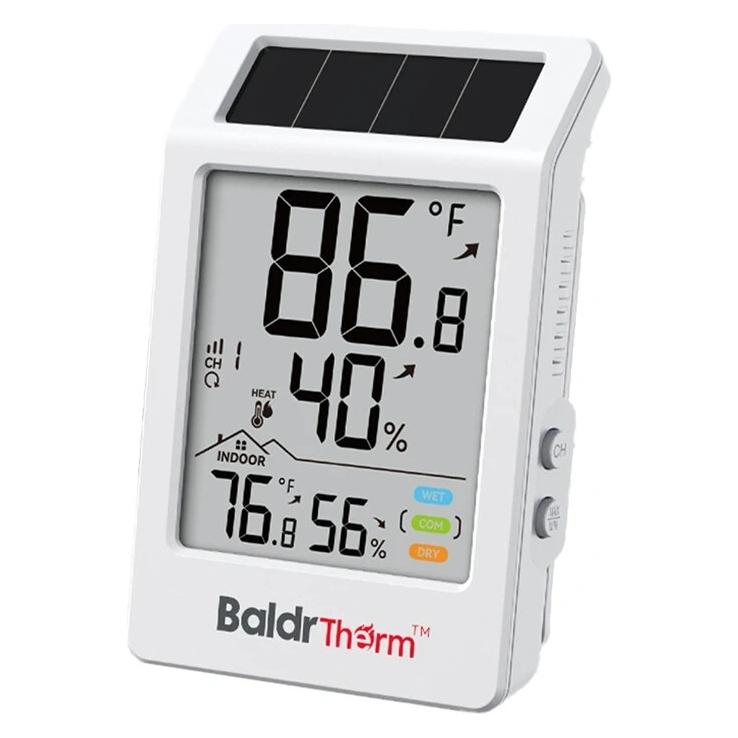 RainPoint BALDRTHERM B0707 Solarbetriebenes Thermo-Hygrometer (B0707)
