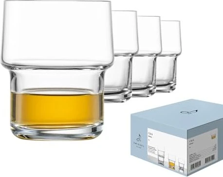 Zwiesel Glas Whiskyglas-Set 357 ml 4 Stk. CLICK, 4 Stück