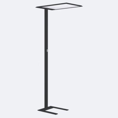 LED Stehleuchte PiL, dimmbar per Taster, direktes/indirektes Licht, 94 W, 11430 lm, 4000 K, schwarz