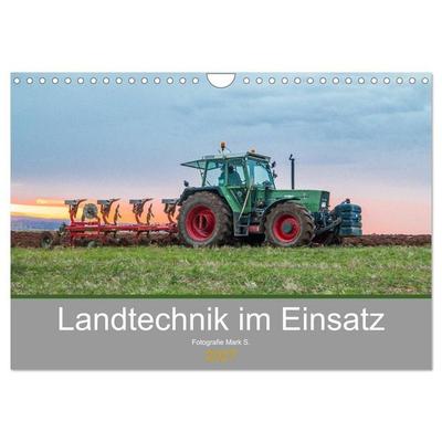Landtechnik im Einsatz (Wandkalender 2027 DIN A4 quer), CALVENDO Monatskalender