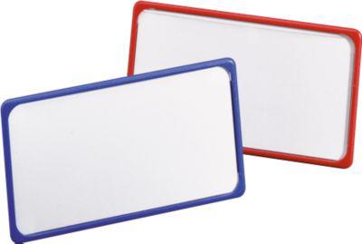 Magnet-Namensschilder, blau, 10 St.