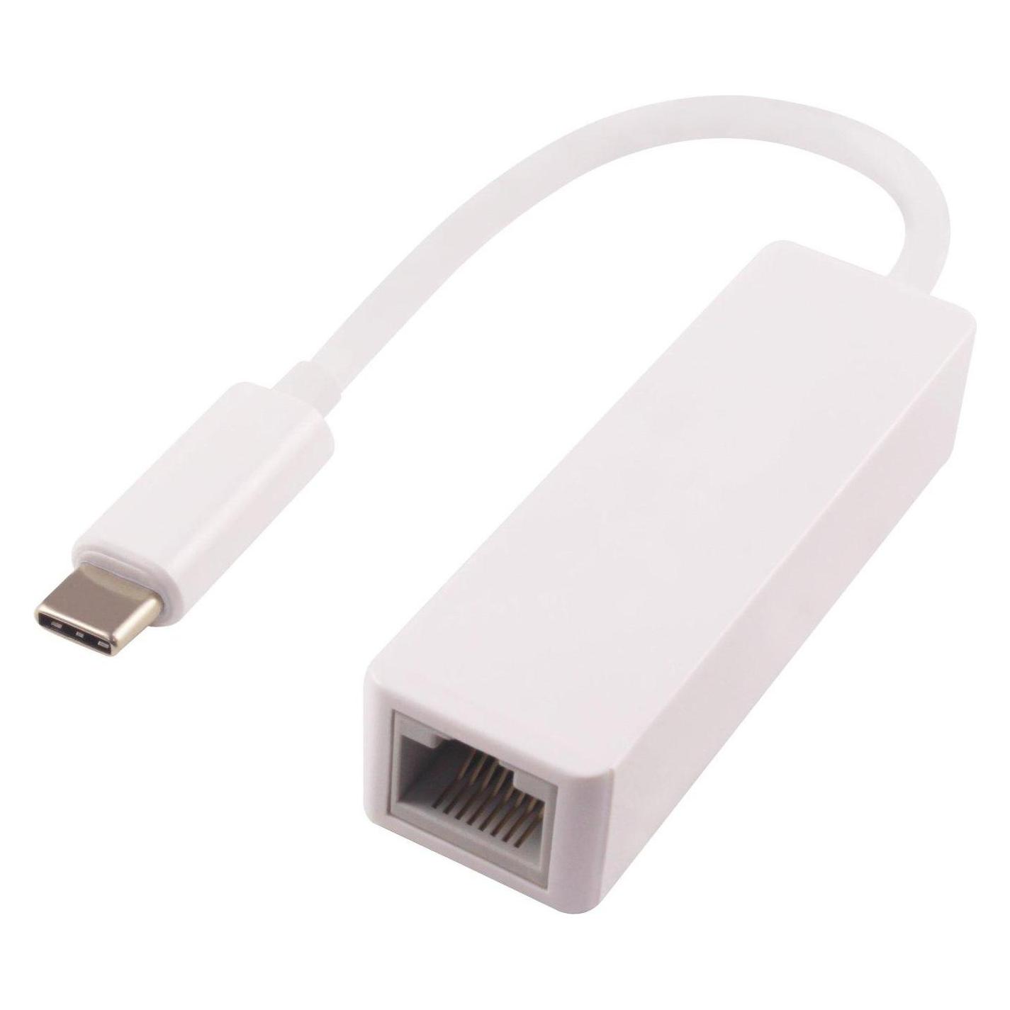 PremiumCord PÅevodník USB-C na Gigabit RJ45 (RJ45, 20 cm) (KU31ETHER01)