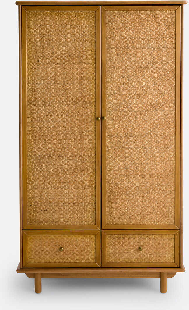 LA REDOUTE INTERIEURS Armoire pin massif et cannage, Orient