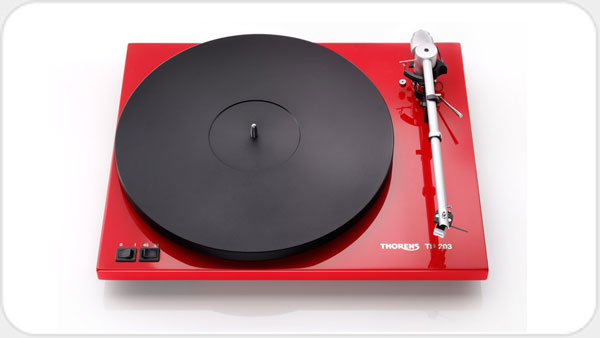 Thorens TD-203 *glänzend rot* TH22090