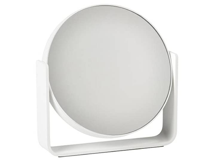 Zone Ume vergrootspiegel wit - spiegel staand - spiegel rond - scheerspiegel - make up spiegel