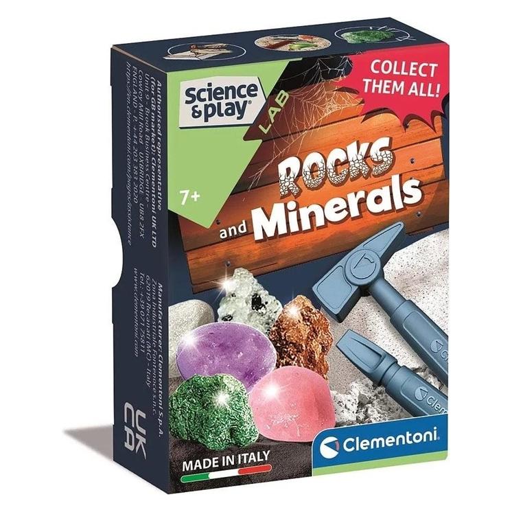 Clementoni Science&Play Geologisches Miniset: Gesteine und Mineralien (75095)