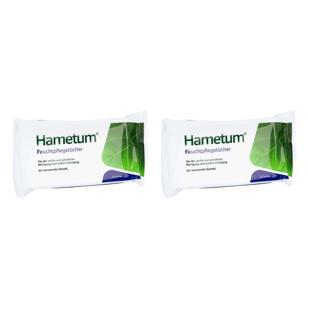 Dr.Willmar Schwabe GmbH & Co.KG Hametum Feuchtpflegetücher mit Hamamelis 08104598
