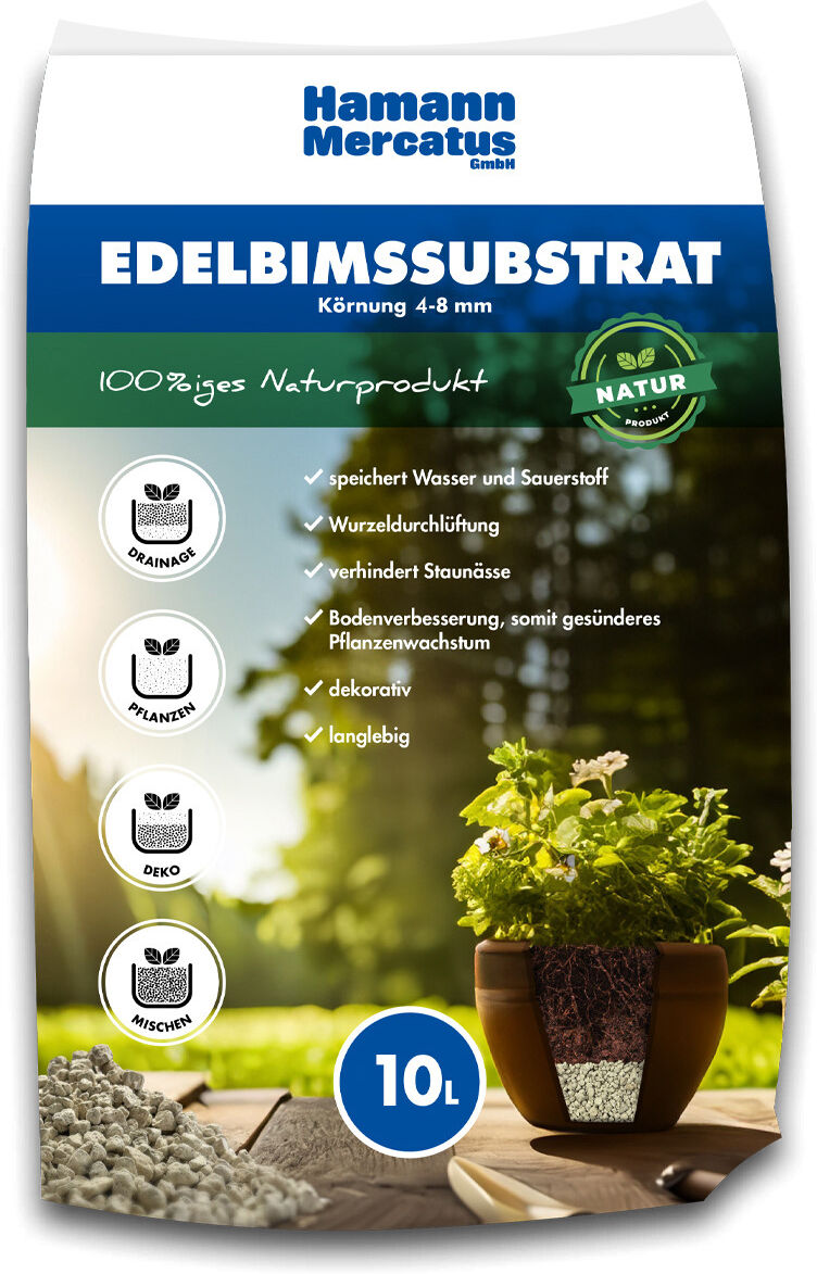 Hamann Mercatus Edelbims 4 - 8 mm 10 Liter