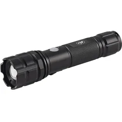 PNI, Taschenlampe, Adventure F10 Aluminium-Taschenlampe mit 1 x 6 W LED, 500 lm bis zu 200 m Fokus, mit Akku und Mi (15 cm, 500 lm)