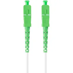 Lanberg FO-SASA-SS21-0200-WH InfiniBand/Glasfaserkabel 20 m SC Weiß