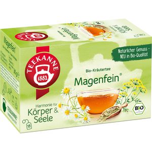 Teekanne Tee Magenfein, BIO, Kräuter- & Rooibostee, 36 g, 18 Teebeutel