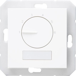 Kopp 296713006 HK07 - elektronisches Raumthermostat ”Premium”, Farbe: arktisweiß