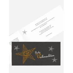 Weihnachtsgrußkarten geschäftlich selbst gestalten mit Spruch und Fotos im Onlinedesigner bei Meine-Kartenmanufaktur.de