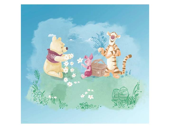 FOTOTAPETE WINNIE THE POOH PICNIC