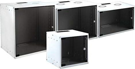 EFB-Elektronik 19" 12HE Wandgehäuse Basic, FLAT-Pack, Tiefe 600mm, RAL9010