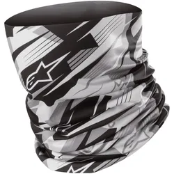 Alpinestars, Herren, Sturmhaube + Halsschlauch, blurred, Grau, Schwarz, One Size