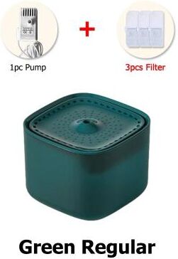 Uplift Picks Automatic Pet Water Fountain With Silent Filtration System green Regular
