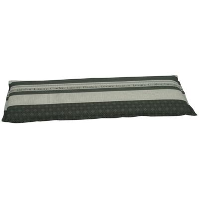 Bankauflage GO-DE, grau, B:148cm H:6cm T:45cm, Bezug: 50% Baumwolle, 50% Polyester, Polsterauflagen, Bankauflage